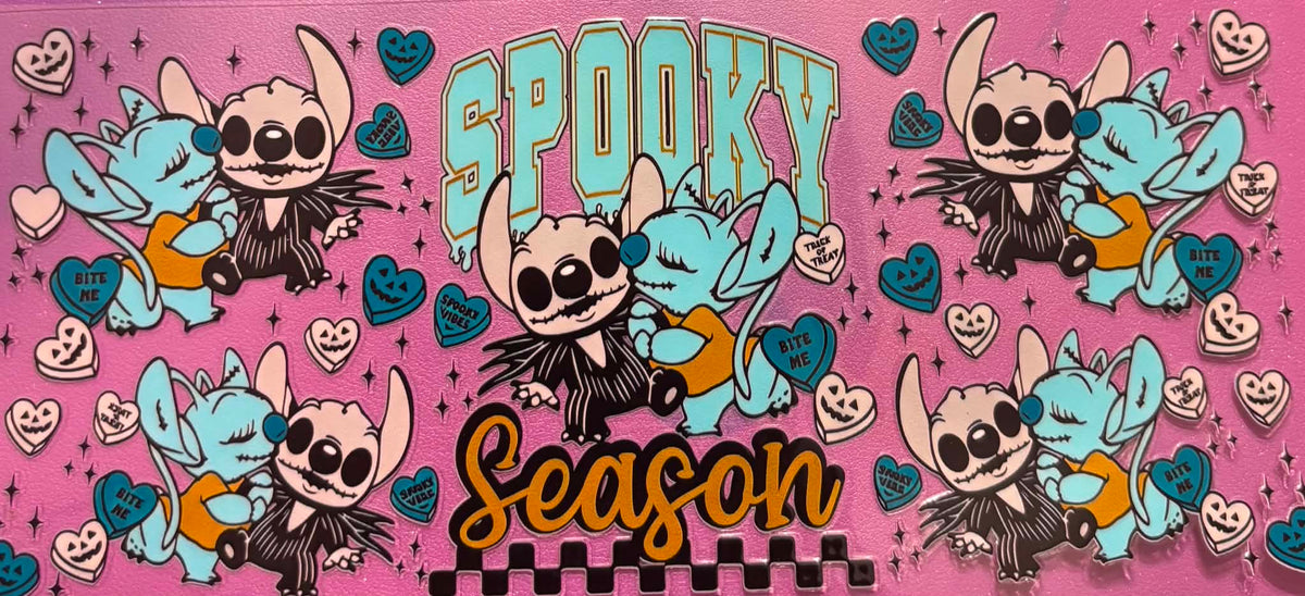 Stitch Spooky Season Wrap