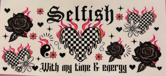 Selfish sarcastic wrap