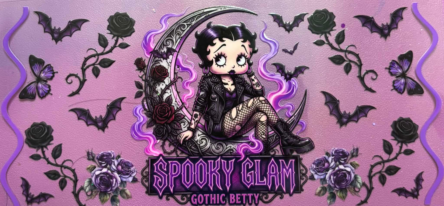 Gothic Betty Boop Wrap
