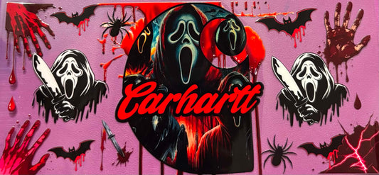 Red Carhartt Ghost Face Wrap