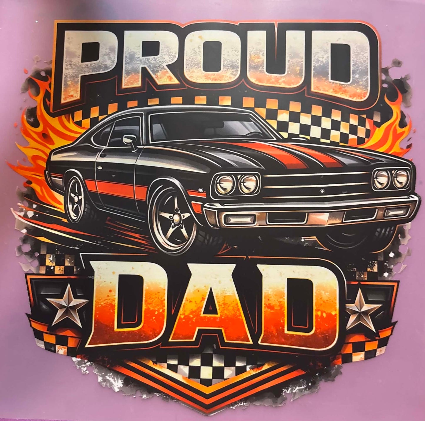 Proud Dad Shirt Or Tote Bag Transfer