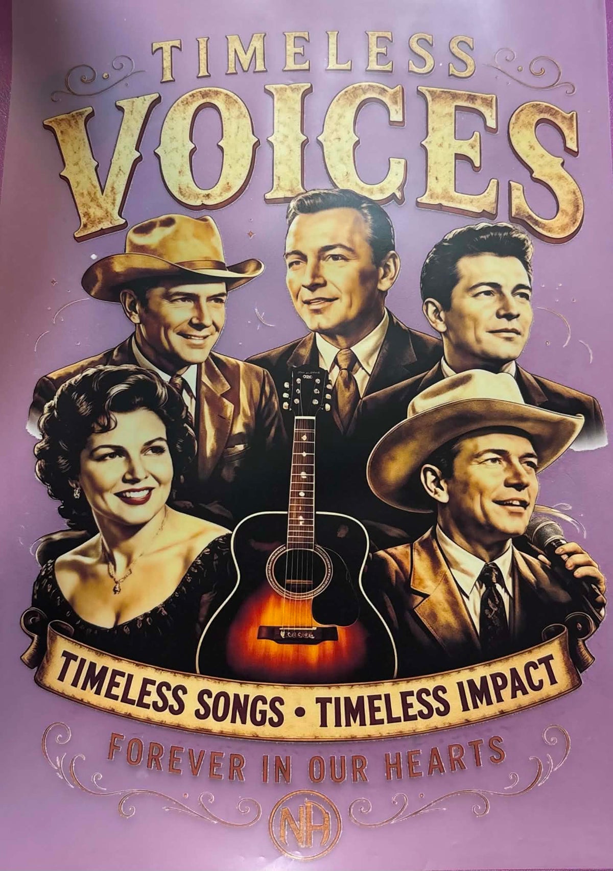 Timeless Vocies Shirt Or Tote Bag Transfer