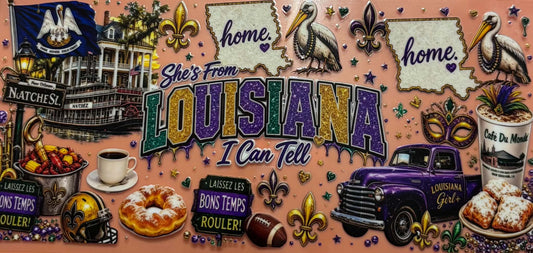 She Is From Louisiana Wrap