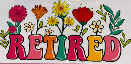 Retired flower wrap