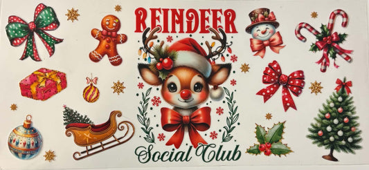 Reindeer Christmas Wrap
