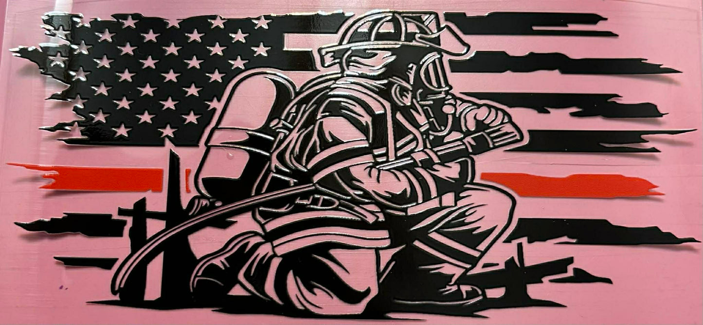 Patriotic flag wrap