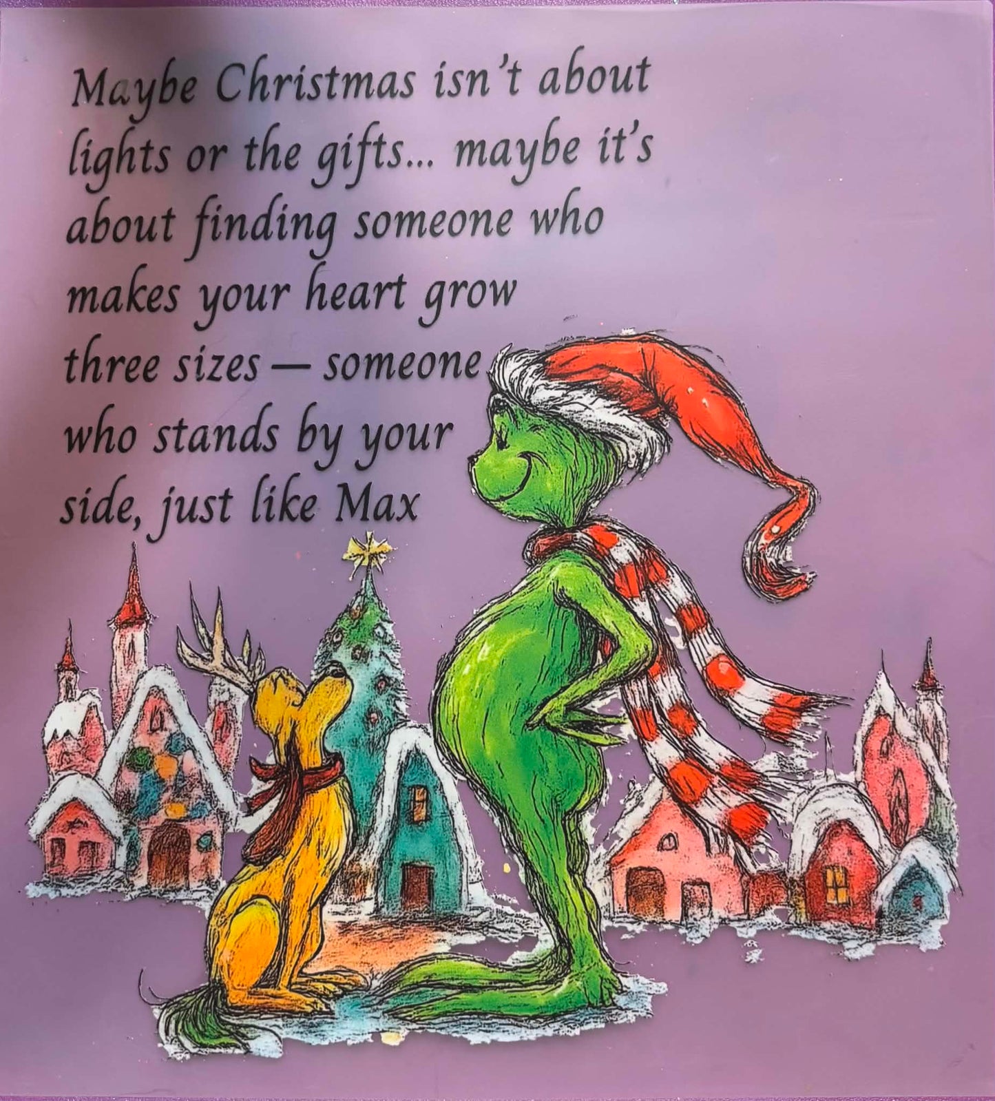 Grinch Story Shirt Or Tote Bag Transfer