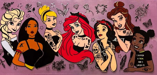 Lets Hangout Tattoo Princess Group Wrap