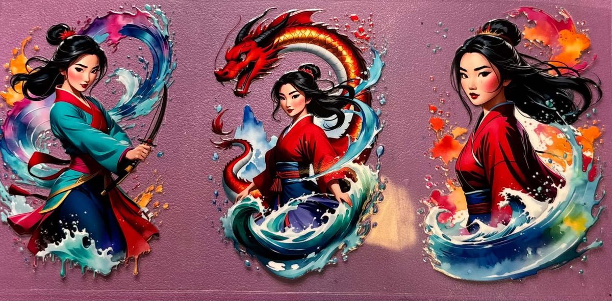 Mulan Princess Wrap