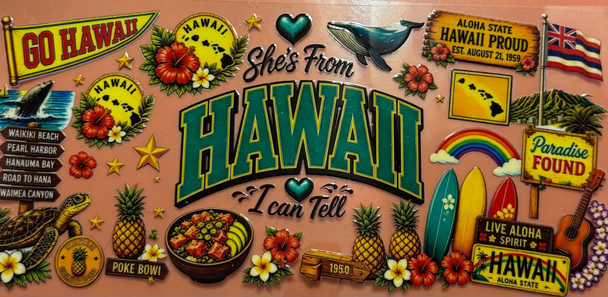 She Is From HAWAII Wrap