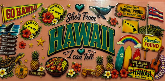 She Is From HAWAII Wrap