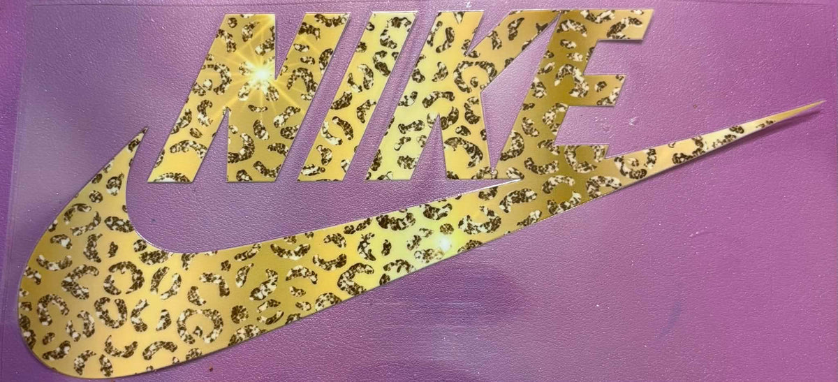 NIKE Gold Leopard Wrap