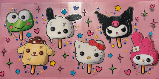 Hello Kitty Friends Popsicle wrap