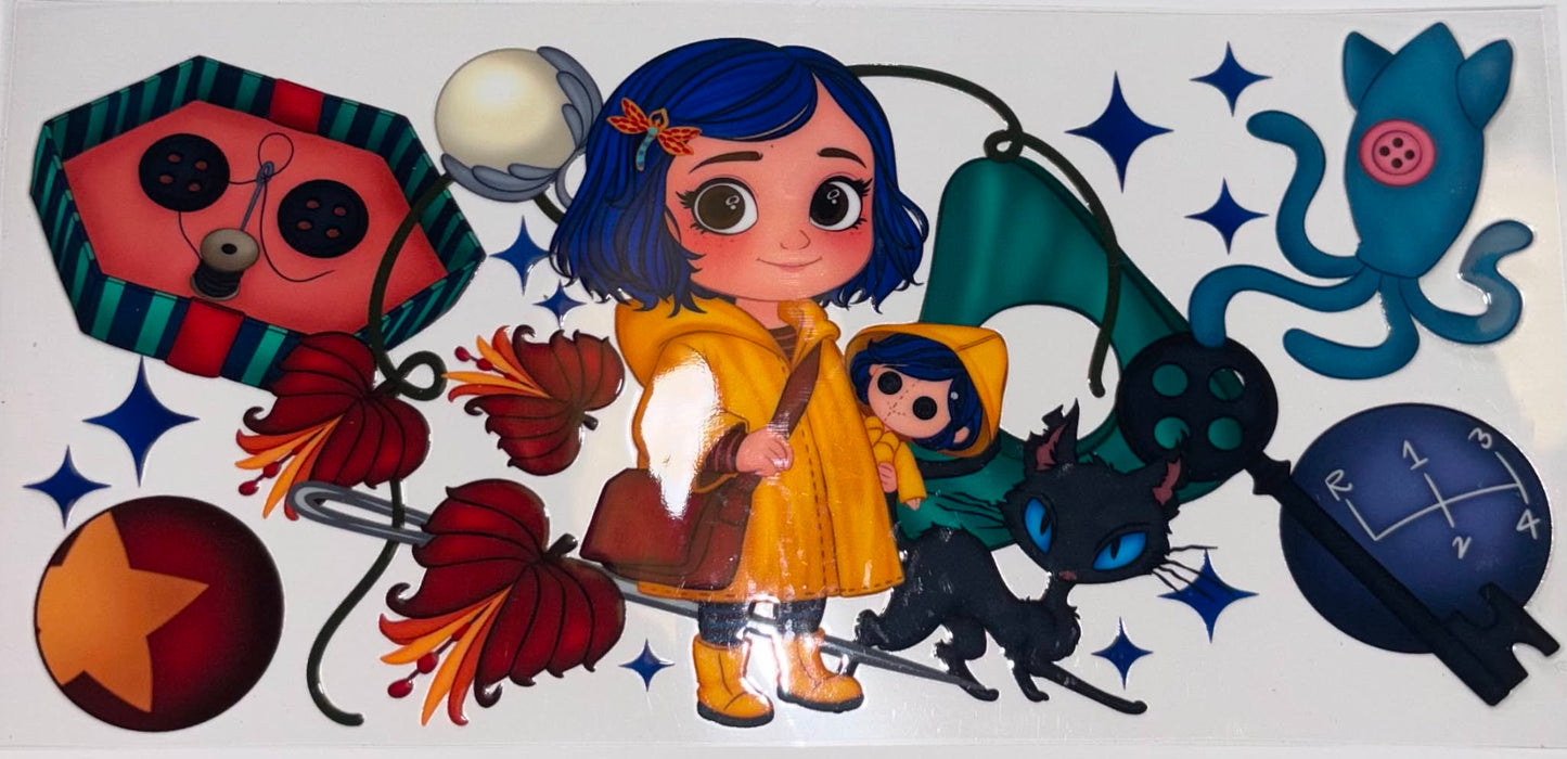 CORALINE BUTTON WRAP