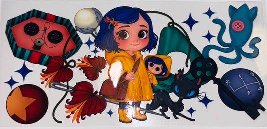 CORALINE BUTTON WRAP