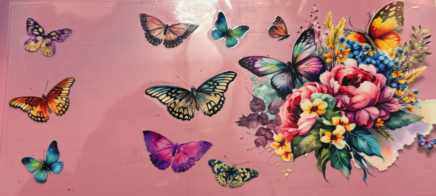 Flying Butterflys wrap