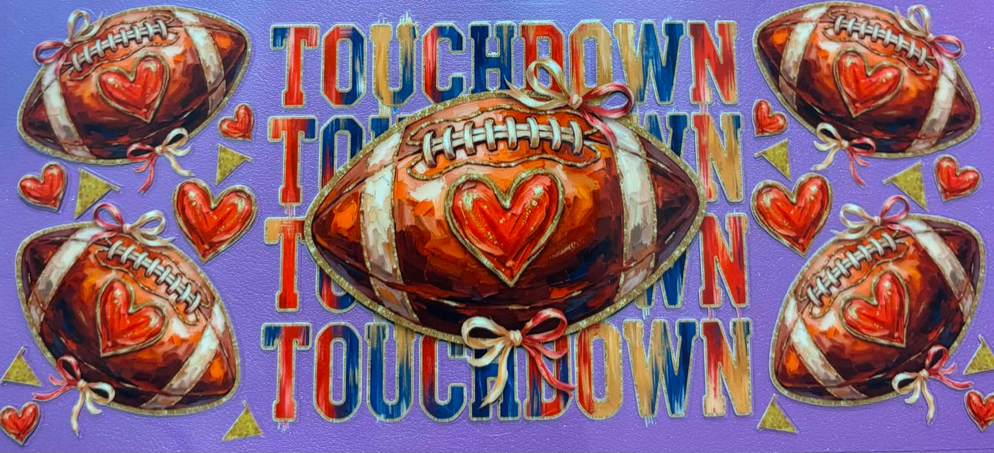 Touchdown Touchdown Touchdown Football Wrap