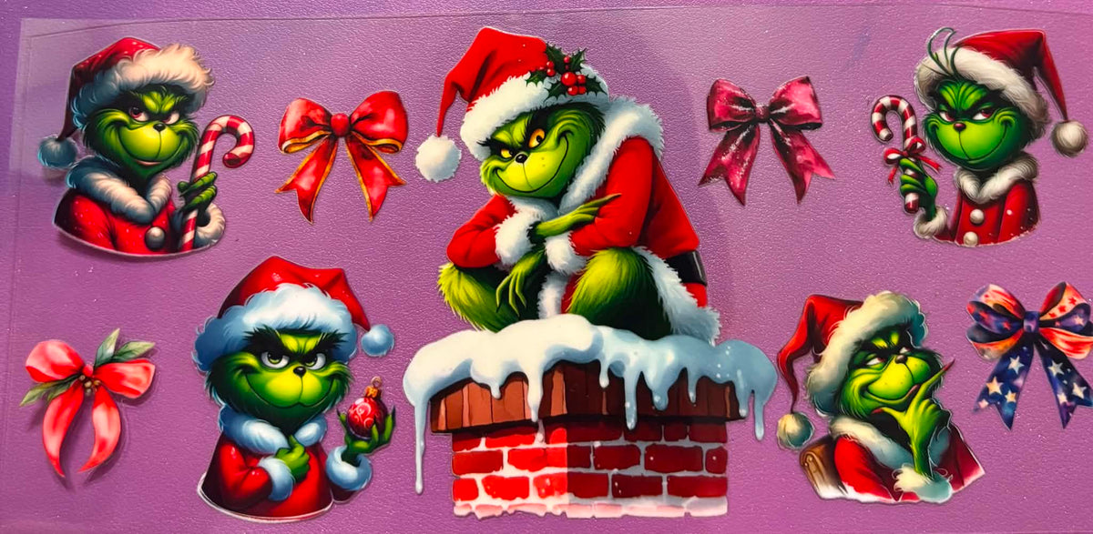 Roof Top Grinch Wrap