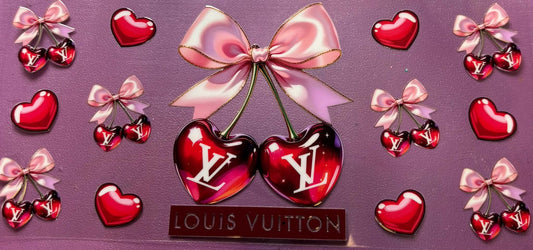 LV Cherry Heart Wrap