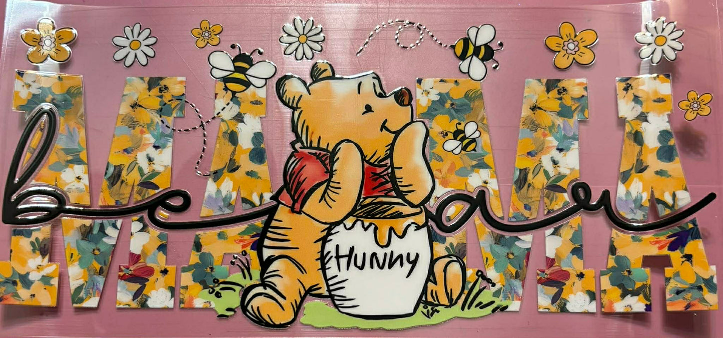 Winnie Pooh Bear Mama wrap