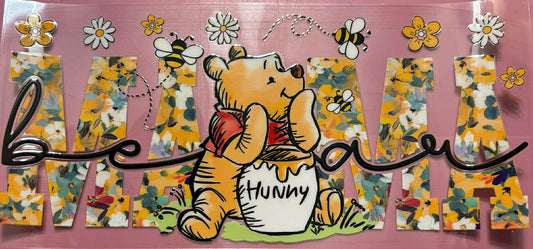 Winnie Pooh Bear Mama wrap