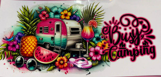 Busy Camping wrap