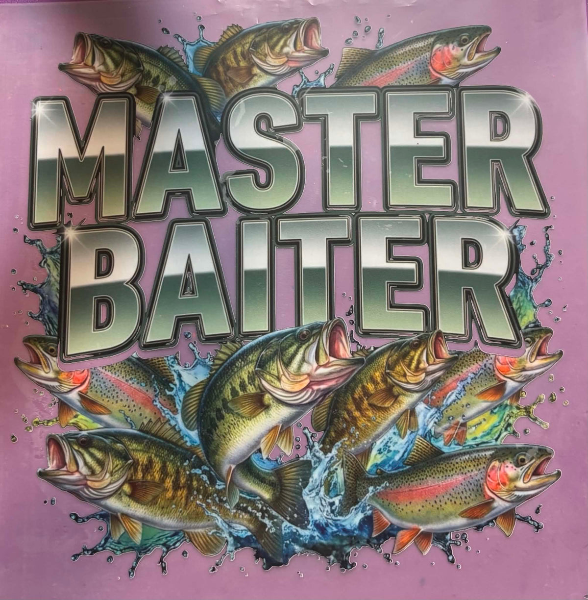 Master Baiter Shirt Or Tote Bag Transfer