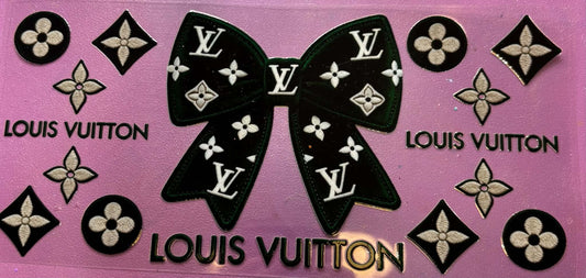 LV Black Bow Wrap