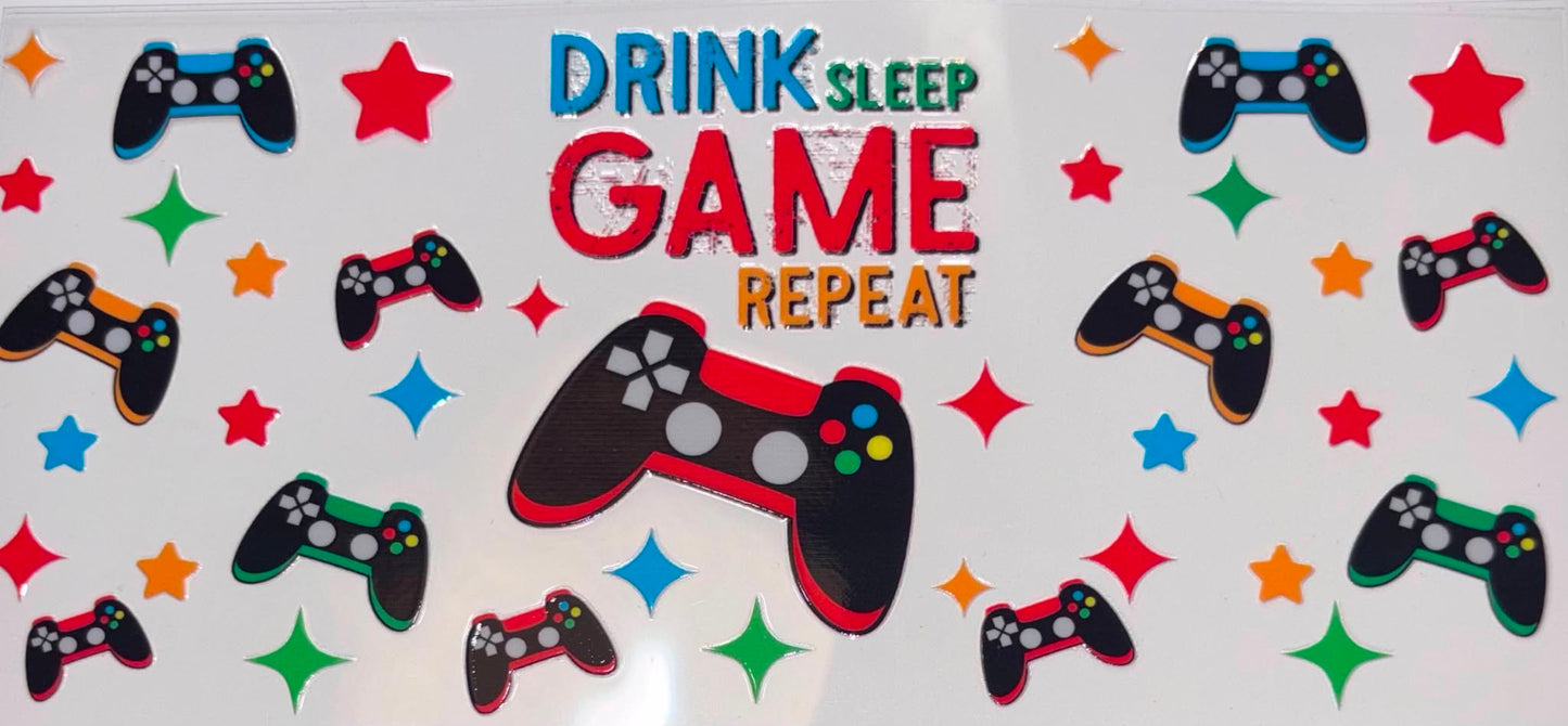 DRINK SLEEP GAME REPEAT