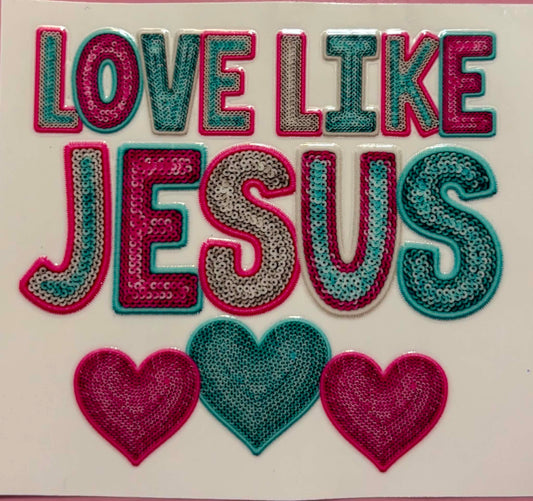 Love Like Jesus Decal