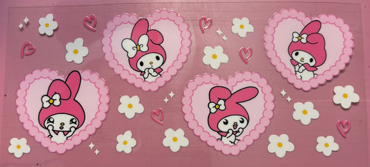 Cinnamoroll Hearts & Flowers From Hello Kitty wrap