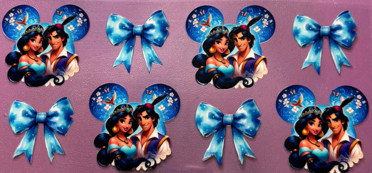 Jasmine Blue Heart Love Wrap