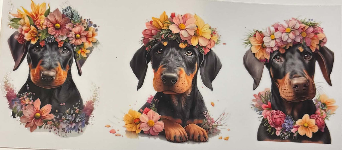 Puppy And Dog Decal Priced Per Dog