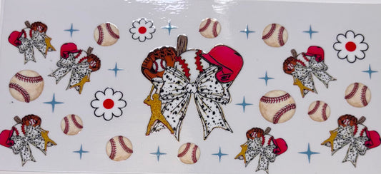 BASEBALL BOW WRAP