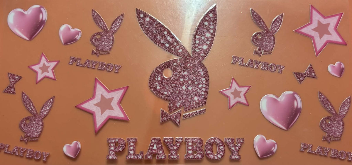 Pink Playboy Wrap