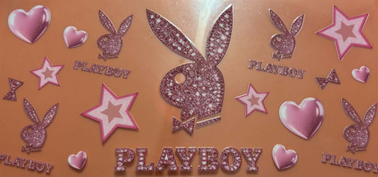 Pink Playboy Wrap