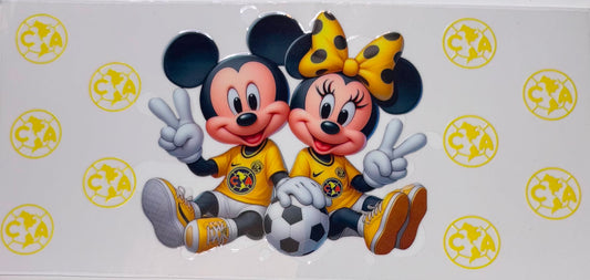 MICKEY & MINNIE SOCCER WRAP