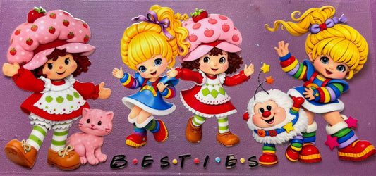 Strawberry Shortcake And Rainbow Bright Wrap