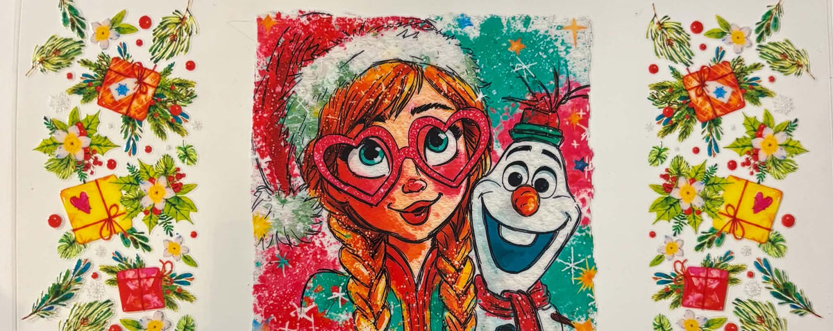 Olaf and Onia Christmas Wrap