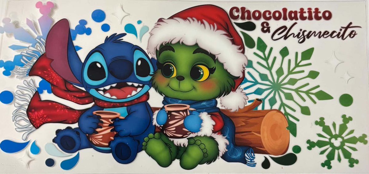 Baby Grinch Stitch Wrap