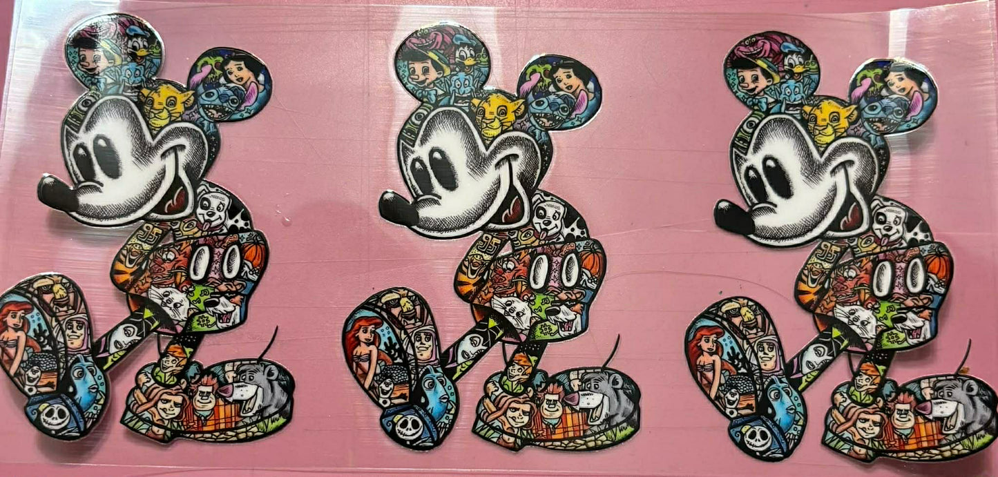 Mickey covered in disney wrap