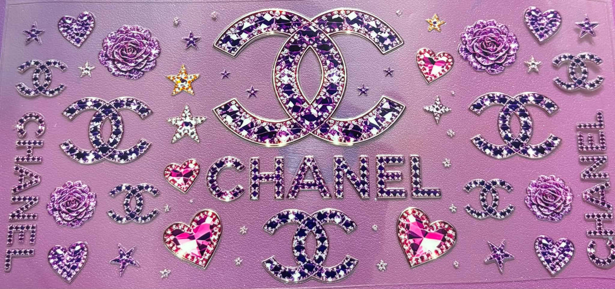 Purple Chanel Wrap