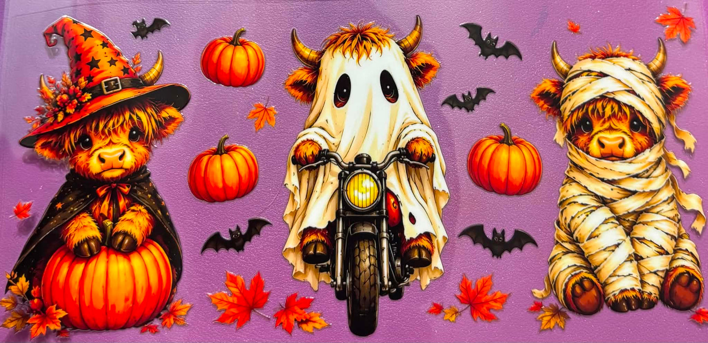 Highland Cow Fall Wrap