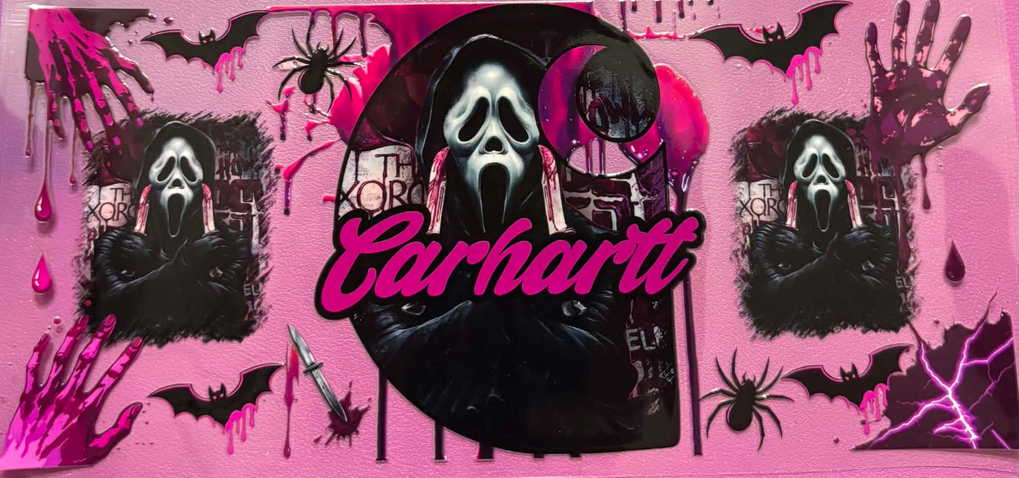 Purple Ghost Face Carhartt Wrap