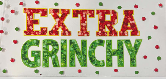 Extra Grinchy Christmas Wrap