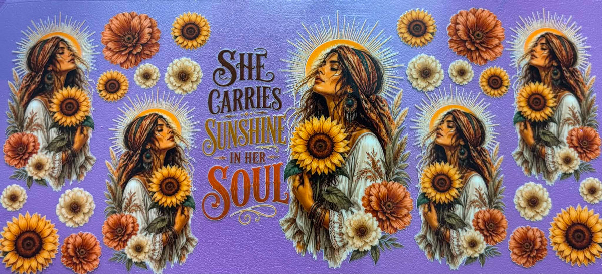 She Carries Sunshine In Her Soul Wrap