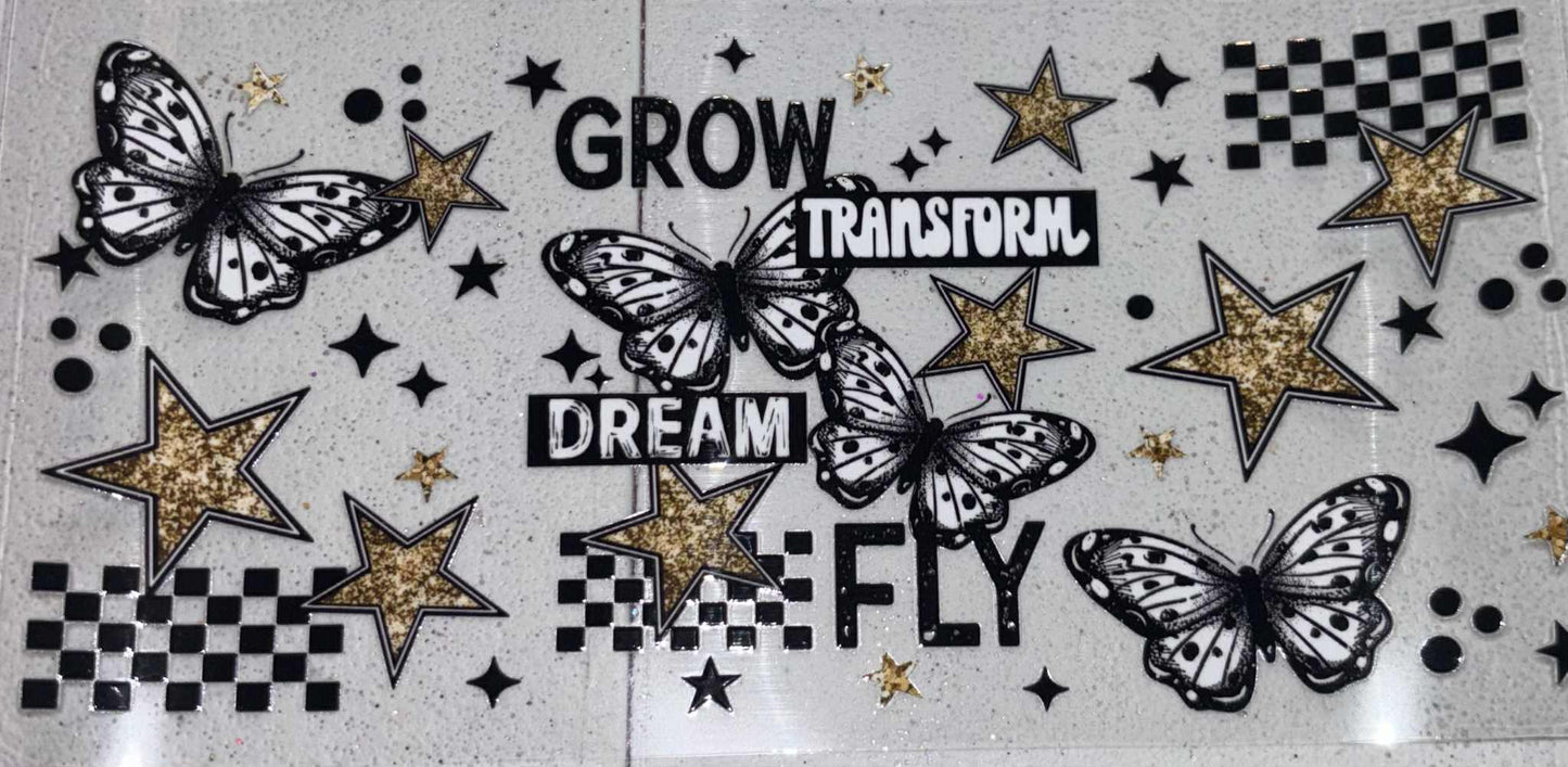 Grow Transform Dream Fly Cup Wrap