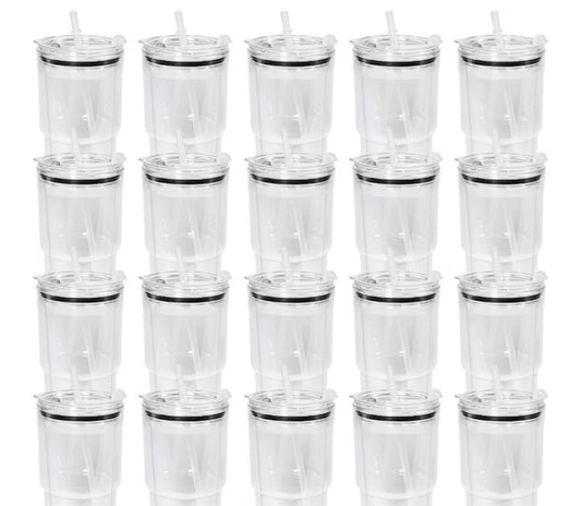 18oz snowglobe tumbler