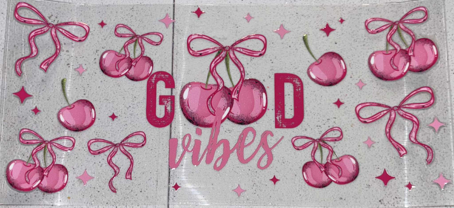 Good vibes cup wrap