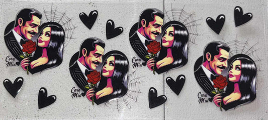 Adam's family snowglobe tumbler wrap